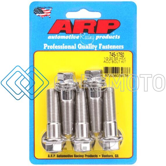 ARP 745-1750 1/2-20 X 1.750 HEX SS BOLTS