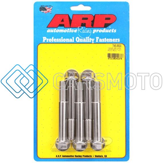 ARP 745-3500 1/2-20 X 3.500 HEX SS BOLTS