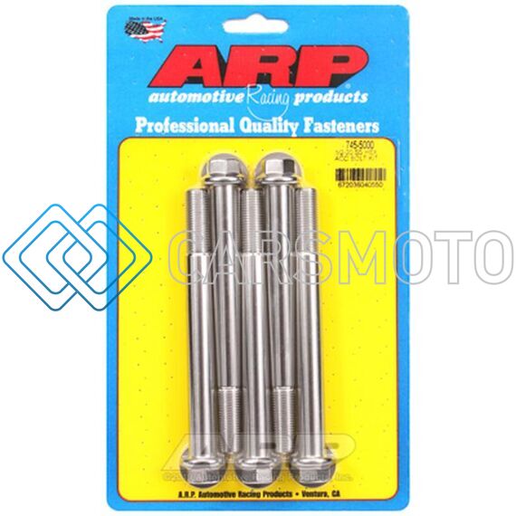 ARP 745-5000 1/2-20 X 5.000 HEX SS BOLTS