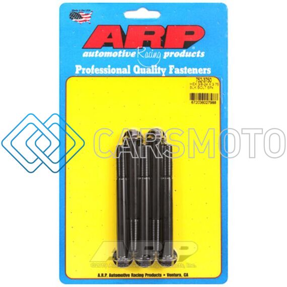 ARP 752-3750 3/8-24 X 3.750 HEX BLACK OXIDE BOLTS