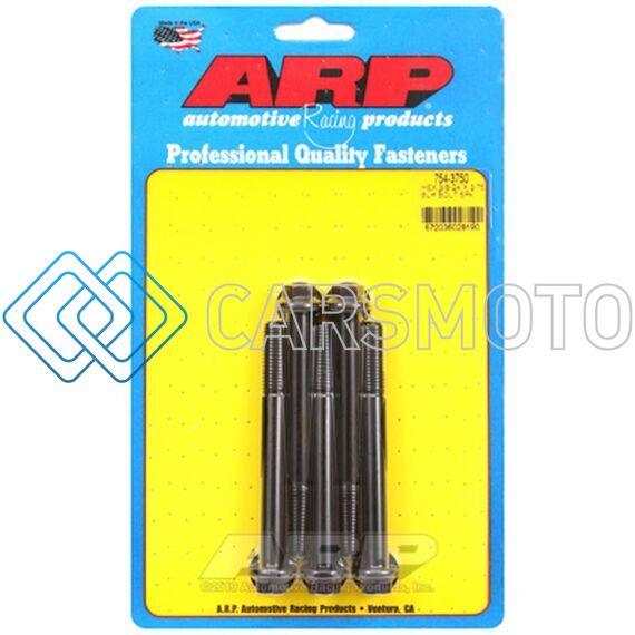 ARP 754-3750 3/8-24 X 3.750 HEX 7/16 WRENCHING BLACK OXIDE BOLTS