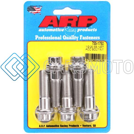 ARP 755-1750 1/2-20 X 1.750 12PT SS BOLTS