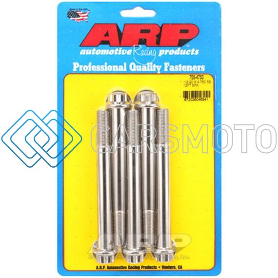ARP 755-4750 1/2-20 X 4.750 12PT SS BOLTS