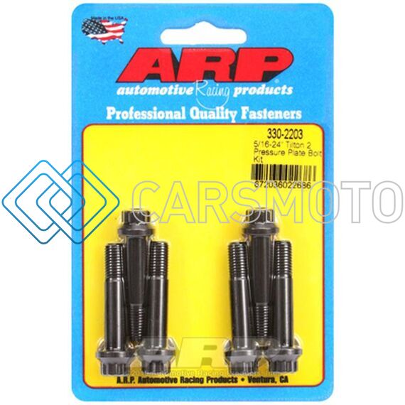 ARP 330-2203 TILTON 2 PLATE PRESSURE PLATE BOLT KIT