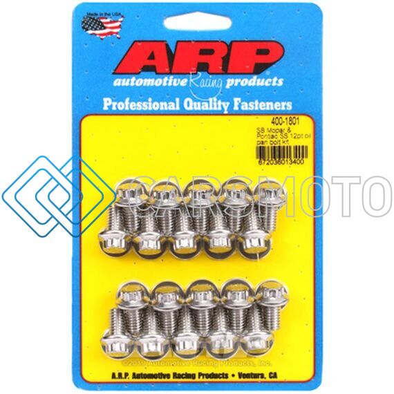 ARP 400-1801 SB MOPAR AND PONTIAC SS 12PT OIL PAN BOLT KIT
