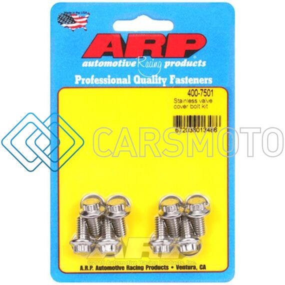 ARP 400-7501 SS VALVE COVER BOLT KIT