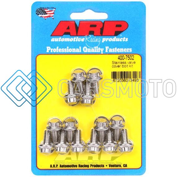 ARP 400-7502 SS VALVE COVER BOLT KIT