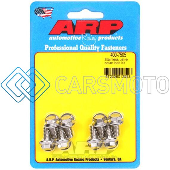 ARP 400-7505 SS VALVE COVER BOLT KIT