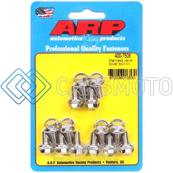 ARP 400-7506 SS VALVE COVER BOLT KIT