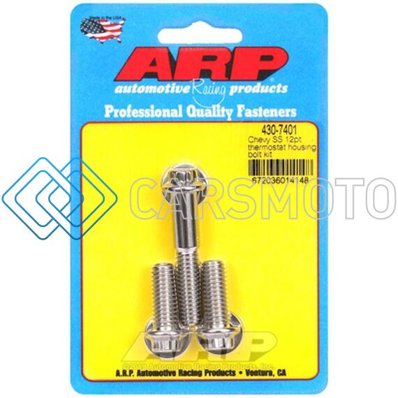 ARP 430-7401 CHEVY SS 12PT THERMOSTAT HOUSING BOLT KIT