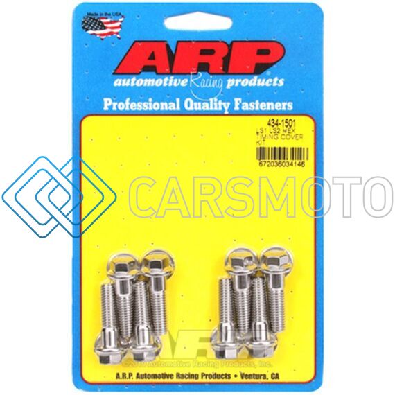 ARP 434-1501 LS1 LS2 SS HEX TIMING COVER BOLT KIT