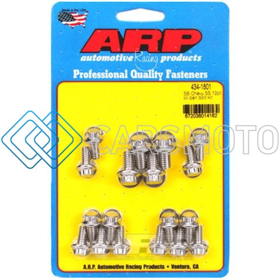 ARP 434-1801 SB CHEVY SS 12PT OIL PAN BOLT KIT
