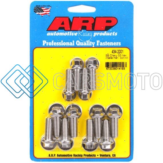 ARP 434-2001 SB CHEVY SS HEX INTAKE MANIFOLD BOLT KIT