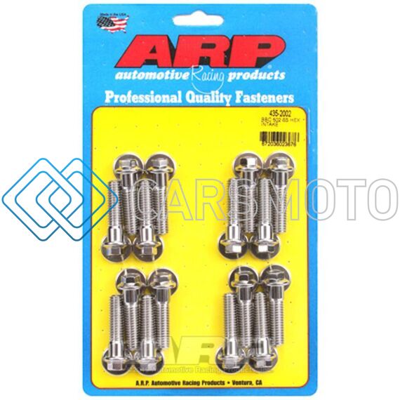 ARP 435-2002 BB CHEVY 502 SS HEX INTAKE MANIFOLD BOLT KIT
