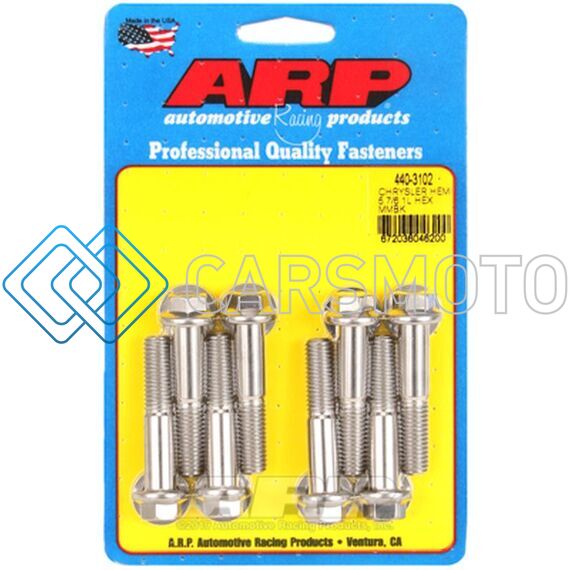 ARP 440-3102 CHRYSLER HEMI 5.7/6.1L SS HEX MOTOR MOUNT BOLT KIT