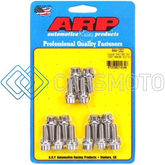 ARP 444-1202 MOPAR 340-360 SS 12PT HEADER BOLT KIT