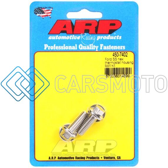 ARP 450-7402 FORD SS HEX THERMOSTAT HOUSING BOLT KIT