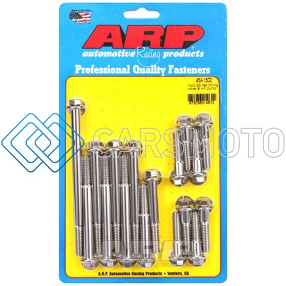 ARP 454-1502 FORD SS HEX TIMING COVER AND WATER PUMP KIT