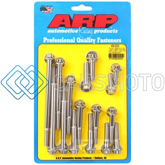 ARP 454-3203 FORD 289-302 SS 12PT IRON WATER PUMP AND FRONT COVER BOLT KIT