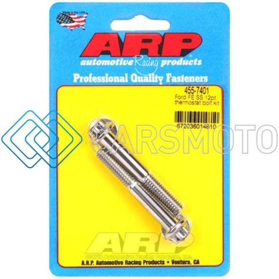 ARP 455-7401 FORD FE SS 12PT THERMOSTAT BOLT KIT