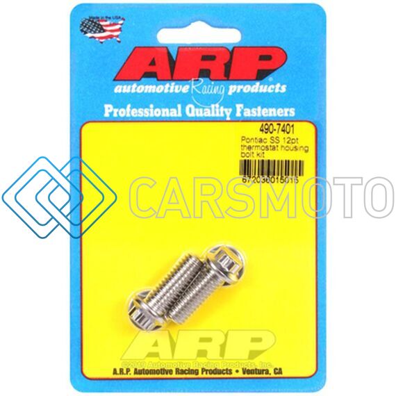 ARP 490-7401 PONTIAC SS 12PT THERMOSTAT HOUSING BOLT KIT