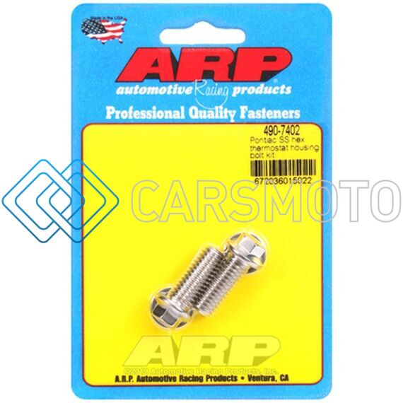 ARP 490-7402 PONTIAC SS HEX THERMOSTAT HOUSING BOLT KIT