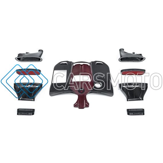 EVENTURI EVE-G63AMG-CF-INT ВПУСКНАЯ СИСТЕМА CARBON ДЛЯ MERCEDES G63 AMG M177 (W463/W463A/W464)