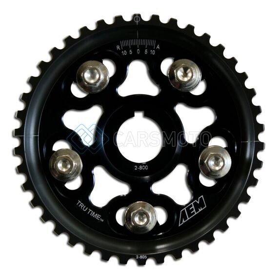 AEM 23-801BK 92-01 HONDA PRELUDE SI VTEC/ BASE & SH TRUE BLACK TRU-TIME CAM GEAR