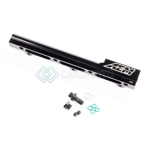 AEM 25-100BK 94-01 INTEGRA BLACK FUEL RAIL