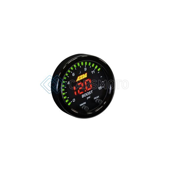 AEM 30-0309 X-SERIES PRESSURE 0-15PSI GAUGE KIT