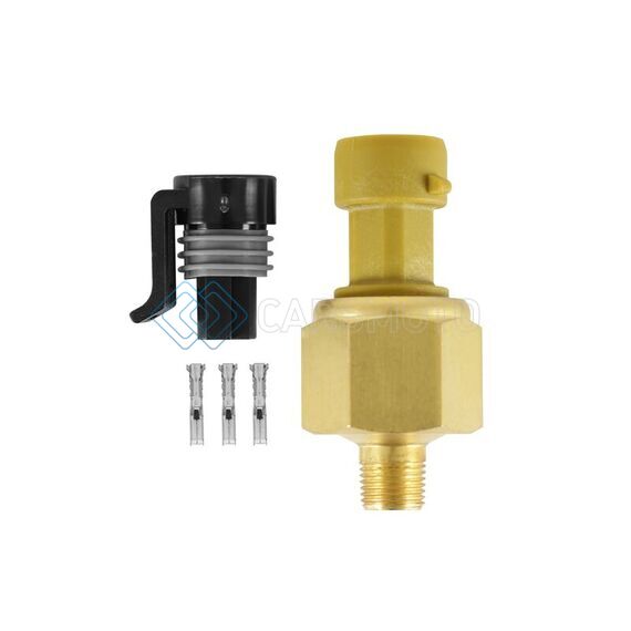 AEM 30-2131-150 150 PSIG MAP BRASS SENSOR KIT (INCLUDES 150 PSIG BRASS SENSOR & 12IN FLYING LEAD CONNECTOR)