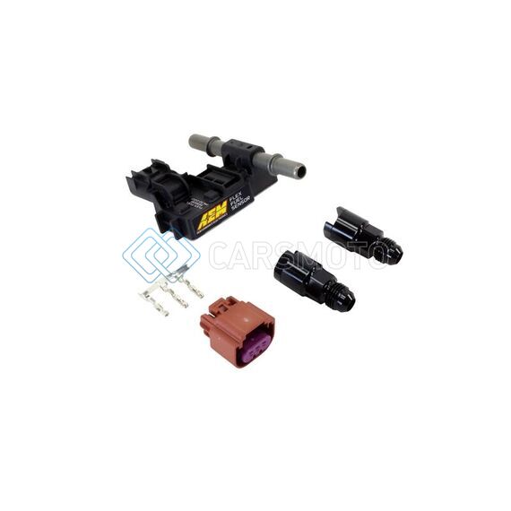 AEM 30-2201 ETHANOL CONTENT FLEX FUEL SENSOR W/ -6AN FITTINGS KIT