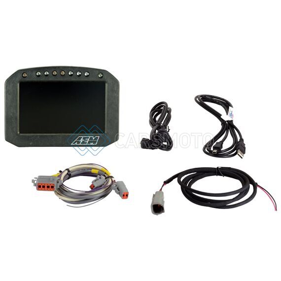 AEM 30-5601F CD-5L CARBON LOGGING FLUSH DIGITAL DASH DISPLAY