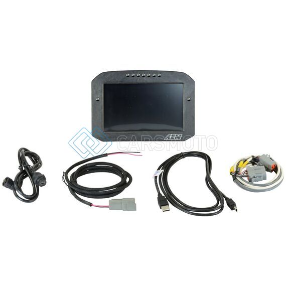 AEM 30-5701F CD-7L CARBON LOGGING FLUSH DIGITAL DASH DISPLAY
