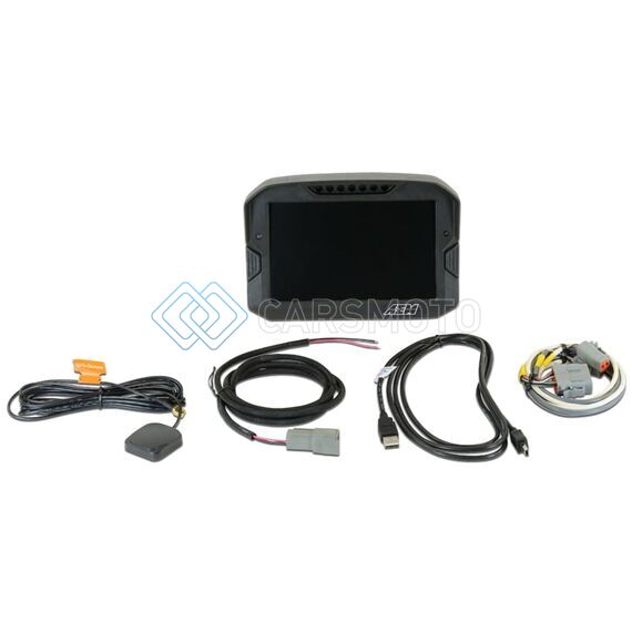 AEM 30-5702 CD-7 NON LOGGING GPS ENABLED RACE DASH CARBON FIBER DIGITAL DISPLAY W/O VDM (CAN INPUT ONLY)
