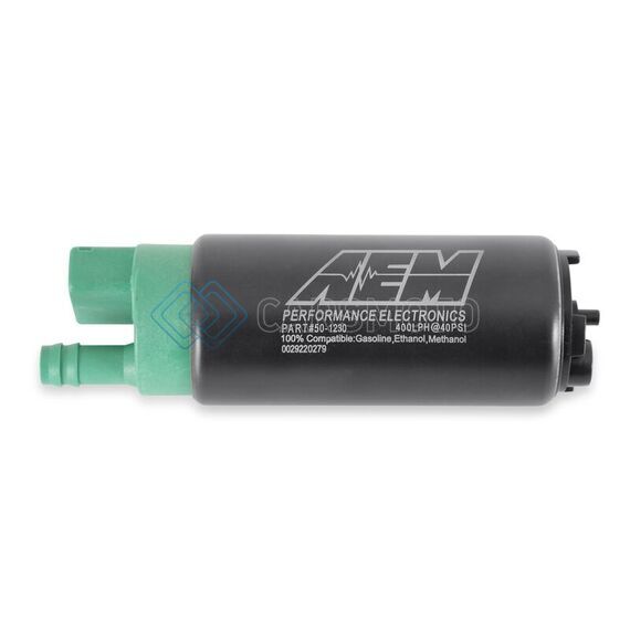 AEM 50-1230 400 LPH HIGH FLOW IN-TANK FUEL PUMP KIT - DOUBLE BARB - ETHANOL COMPATIBLE