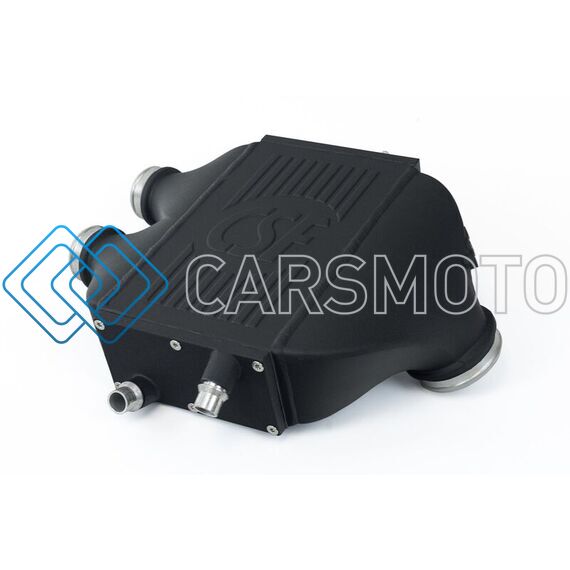 CSF 8082 2014+ BMW M3/M4 (F8X) TOP MOUNT CHARGE-AIR-COOLER - CRINKLE BLACK