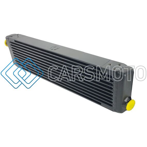 CSF 8111 UNIVERSAL SIGNAL-PASS OIL COOLER (RSR STYLE) - M22 X 1.5 - 24IN L X 5.75IN H X 2.16IN W