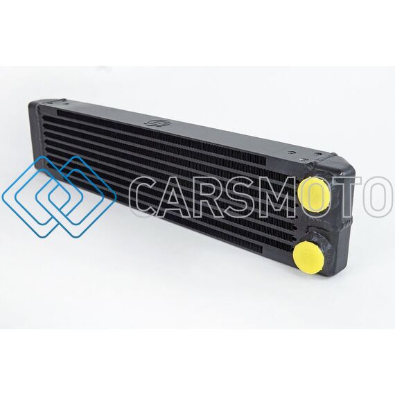 CSF 8201 UNIVERSAL DUAL-PASS OIL COOLER - M22 X 1.5 CONNECTIONS 22X4.75X2.16