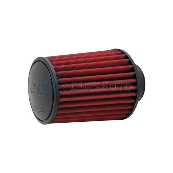 AEM 21-2027DK 2.75IN FLANGE ID X 6.25IN BASE OD X 7IN H DRYFLOW CONICAL AIR FILTER