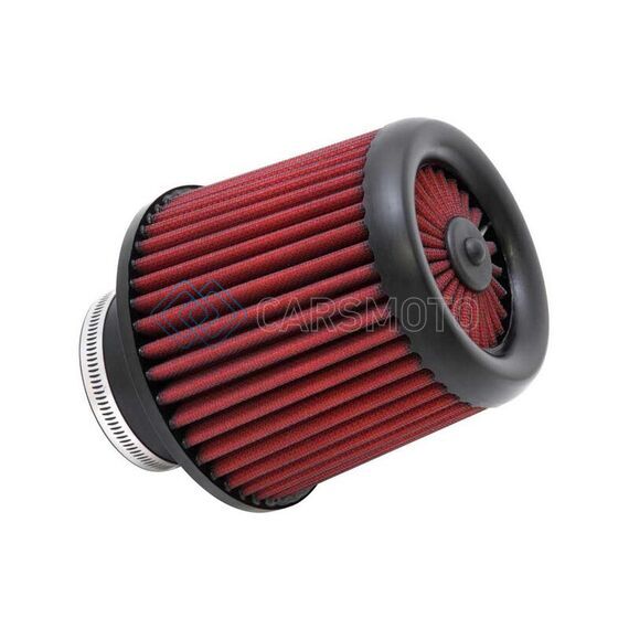 AEM 21-203D-XK DRYFLOW AIR FILTER - ROUND TAPERED 5IN TOP OD X 6 BASE OD X 5.563IN H X 3IN FLANGE ID