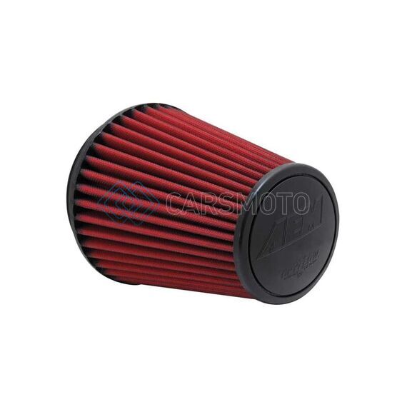 AEM 21-2100DK 6 IN DRY FLOW SHORT NECK 9 IN ELEMENT FILTER