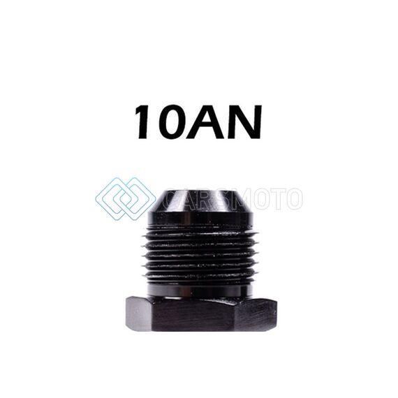 RADIUM ENGINEERING 14-0132 10AN MALE TO 10AN ORB FITTING - BLACK