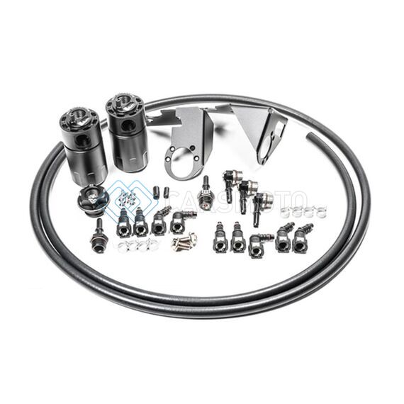 RADIUM ENGINEERING 20-0260-FL CATCH CAN KIT GM LS ENGINE FLUID LOCK