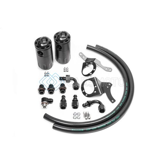 RADIUM ENGINEERING 20-0287-FL CATCH CAN KIT CCV 15-17 MUSTANG GT FLUID LOCK