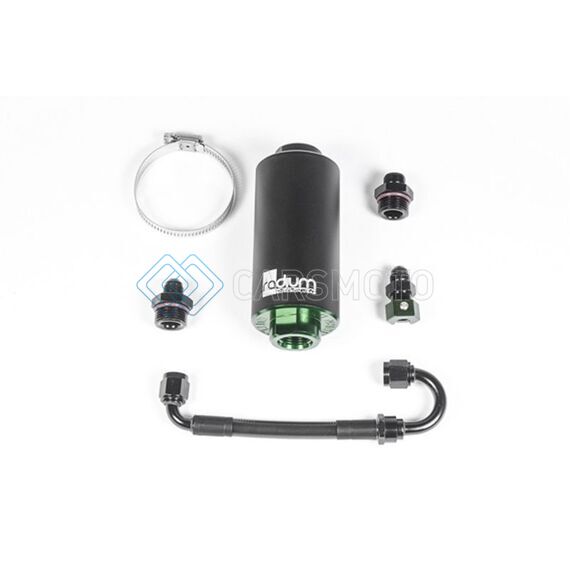 RADIUM ENGINEERING 20-0347-03 PORSCHE 996/997.1 AWD FUEL FILTER KIT W/ 10 MICRON STAINLESS FILTER