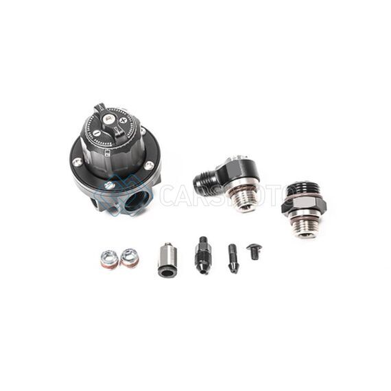 RADIUM ENGINEERING 20-0407 0-100 PSI FUEL PRESSURE GAUGE WITH 90 DEGREE ADAPTER