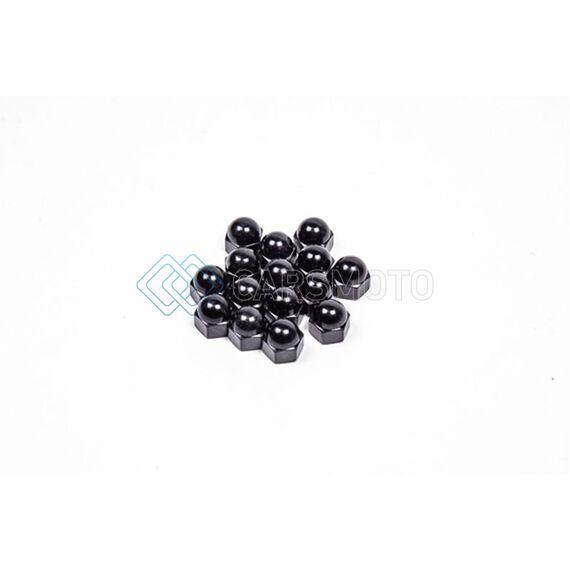 RADIUM ENGINEERING 20-0506 ACORN NUTS - ANODIZED ALUMINUM - 15PK