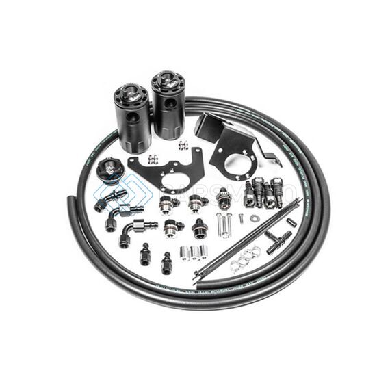 RADIUM ENGINEERING 20-0563-FL 09-15 CADILLAC CTS-V (LSA) CCV CATCH CAN KIT - FLUID LOCK