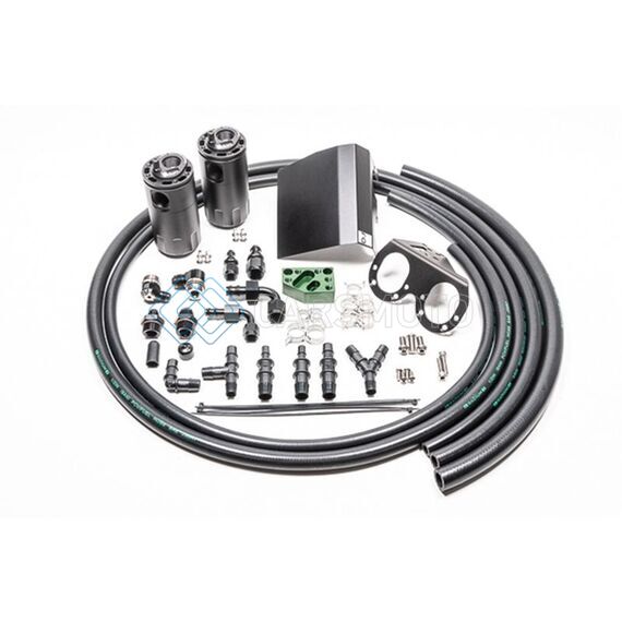RADIUM ENGINEERING 20-0608-FL 02-21 SUBARU EJ-SERIES FLUID LOCK TURBO DUAL CATCH CAN KIT